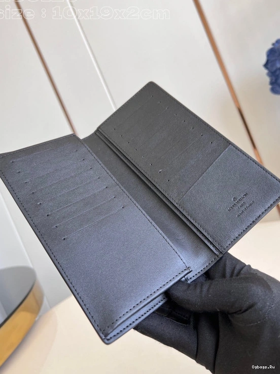 LOUIS WALLET-10*19*2cm VUITTON BRAZZA 0420